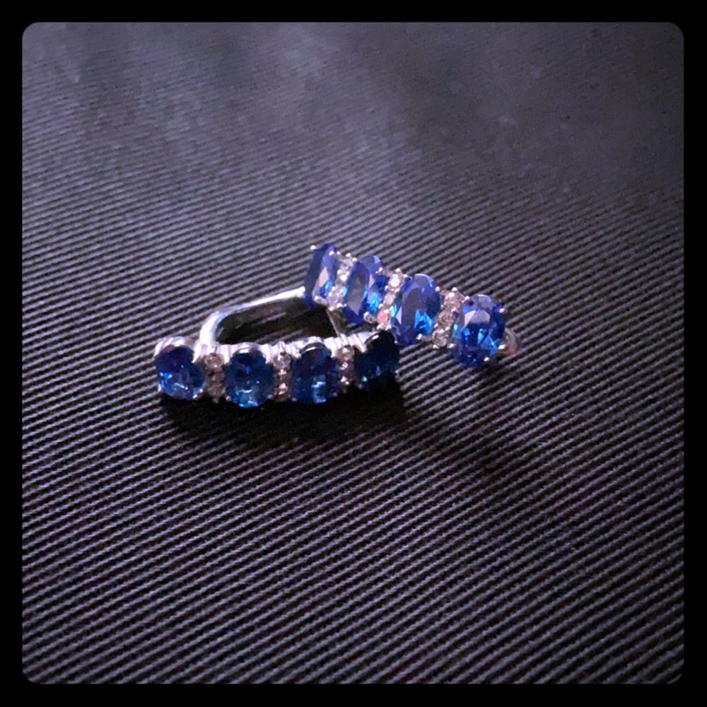Sapphire Earrings